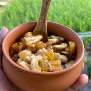 Dry fruits honey